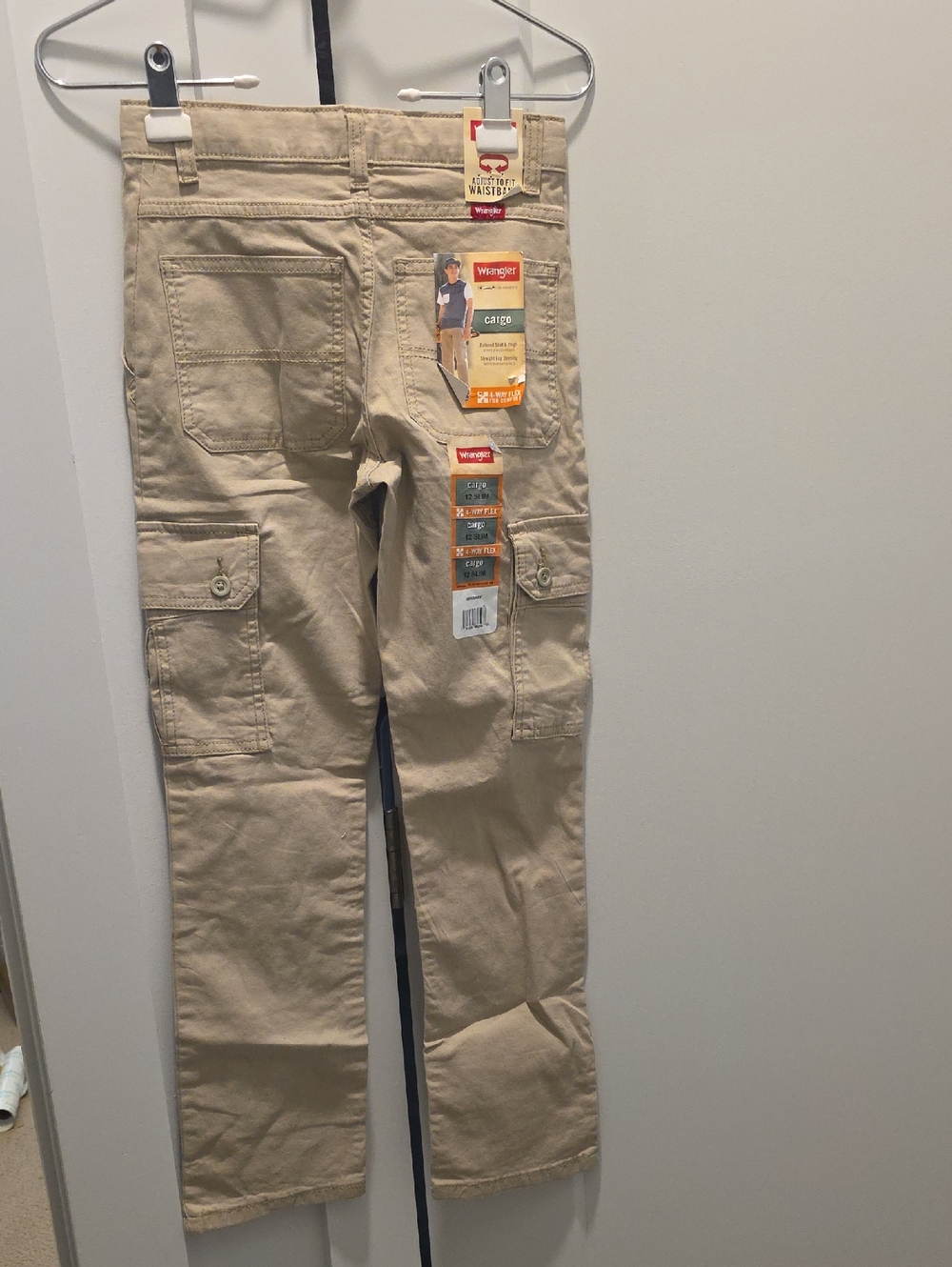 Wrangler Khaki Utility Cargo Pants